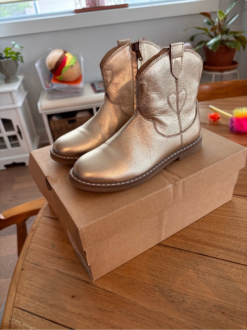 Mini Boden Western Boots - NEW